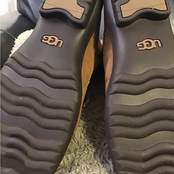 UGG Brown Lace-Up Boots - Picture 4 of 7